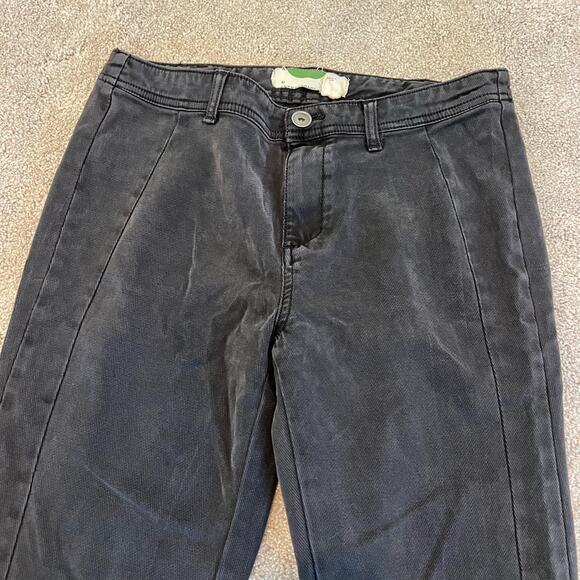 Anthropologie Women's Grey Black Corduroy Pant‎ Lyocel Cotton Size 28 - Picture 4 of 11